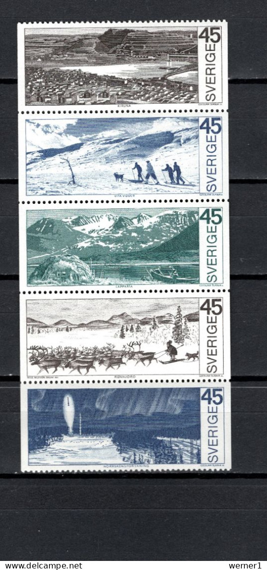 Sweden 1970 Space, Tourism Booklet Pane MNH - Europa