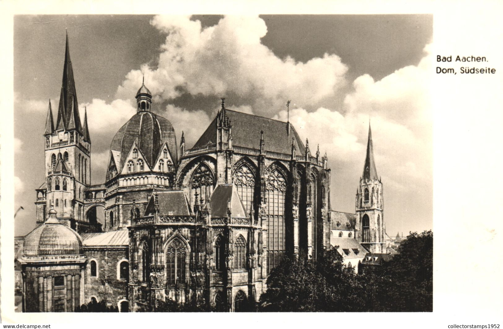 AACHEN, NORTH RINE-WESTPHALIA, CHURCH, ARCHITECTURE, GERMANY, POSTCARD - Aachen