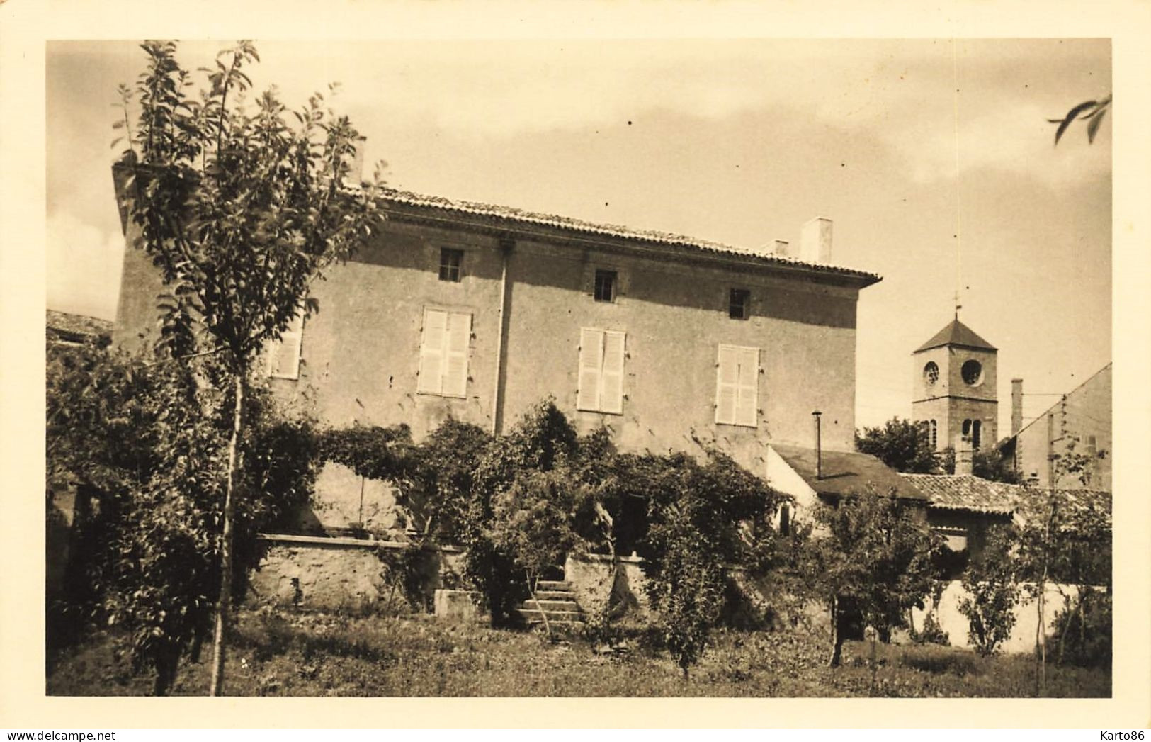 Argenton Château * Carte Photo * Un Coin Du Village Et Maison De Mlle ROY - Argenton Chateau