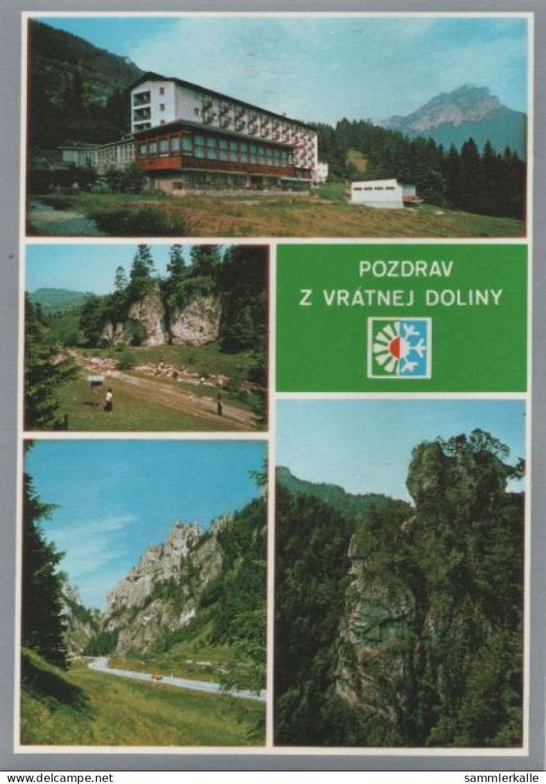 91628 - Slowakei - Mala Fatra - Kleine Fatra - Mit 4 Bildern - Ca. 1980 - Slovaquie