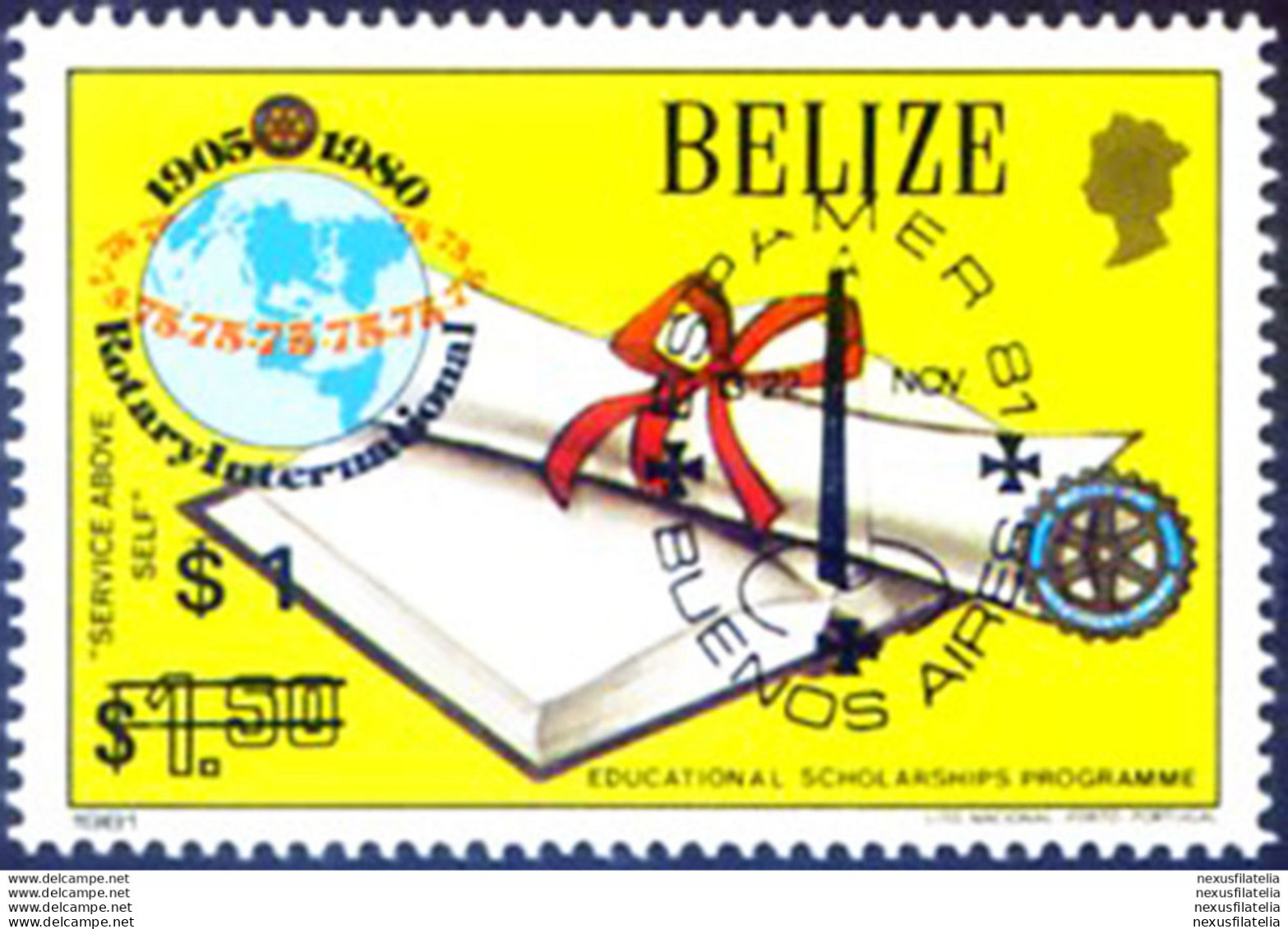 "Espamer 81". - Belize (1973-...)