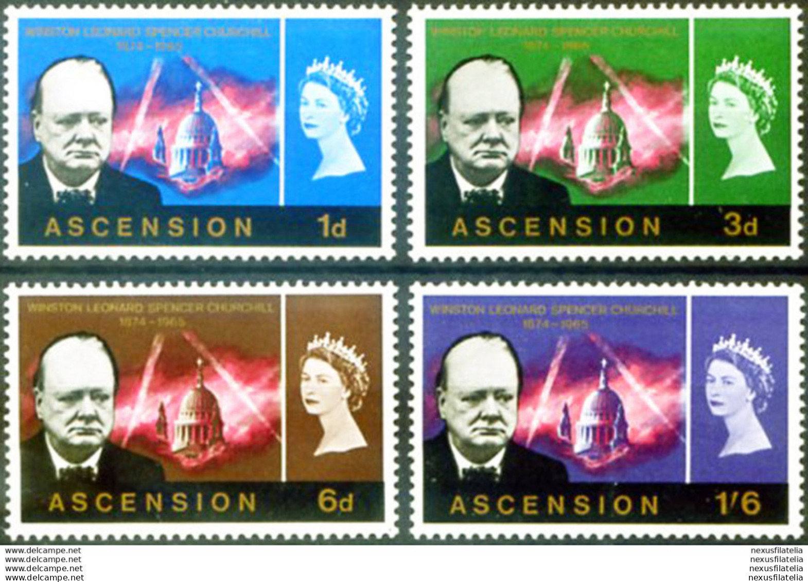 Winston Churchill 1966. - Ascension (Ile De L')