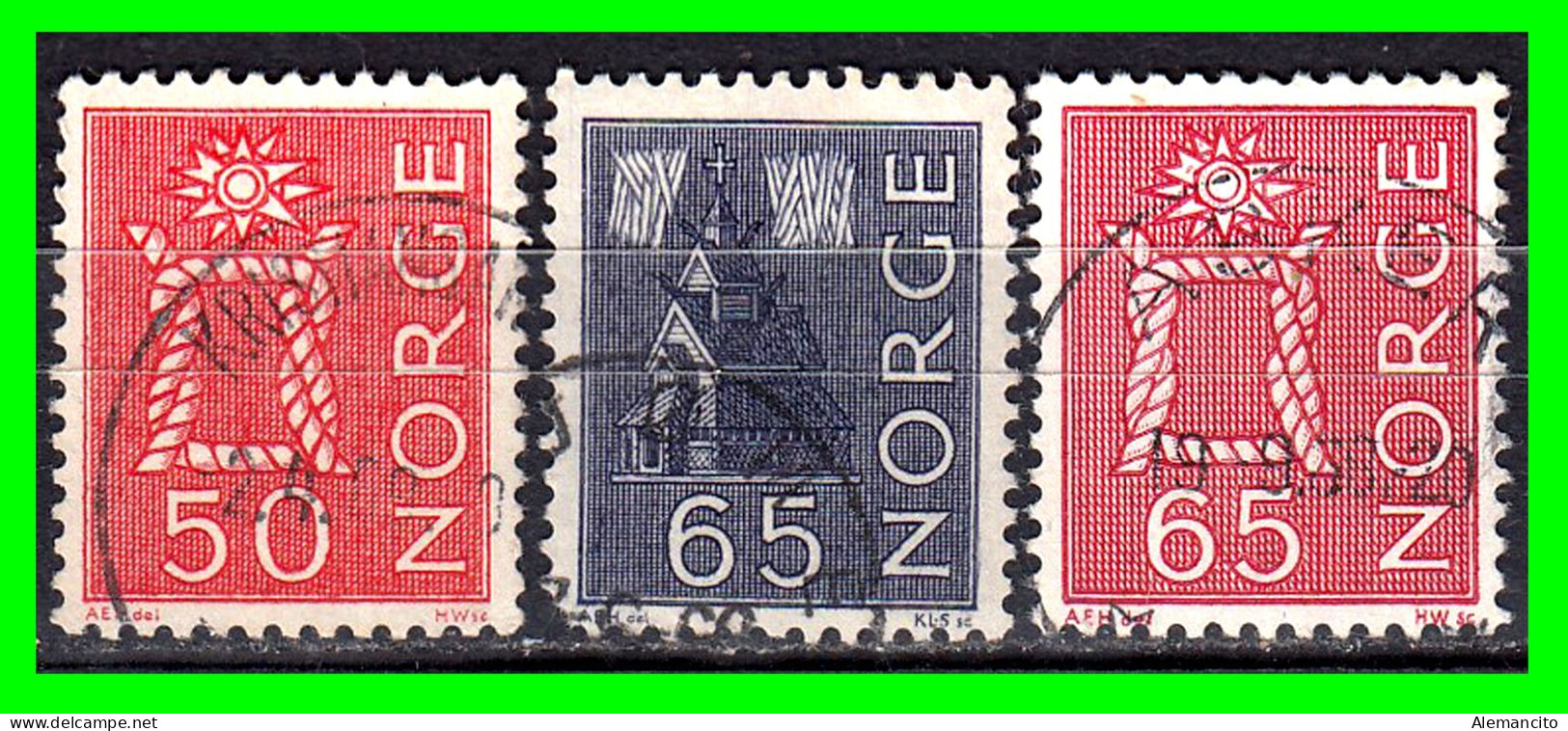 NORUEGA - NORWEY ( EUROPA ) SELLOS DE DIFERENTES AÑOS Y VALORES - Used Stamps