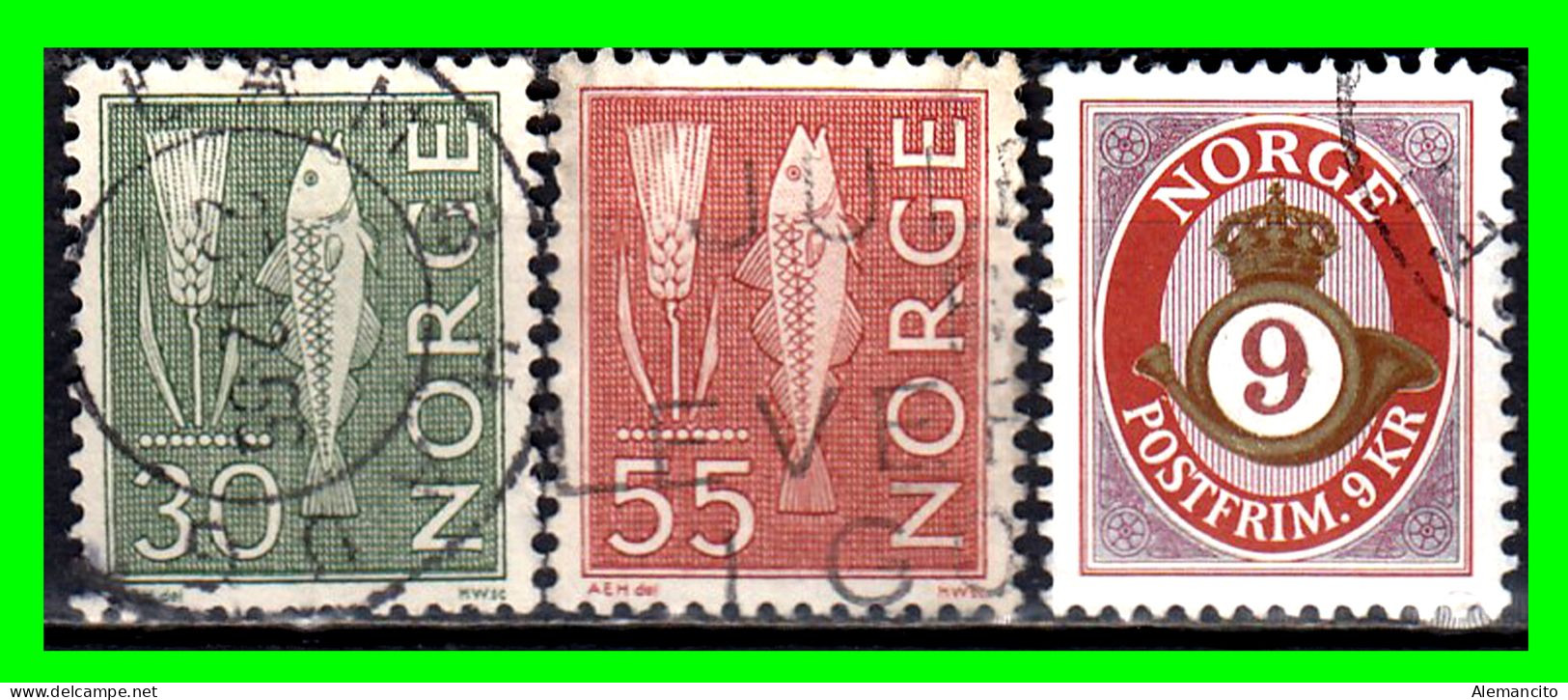 NORUEGA - NORWEY ( EUROPA ) SELLOS DE DIFERENTES AÑOS Y VALORES - Used Stamps