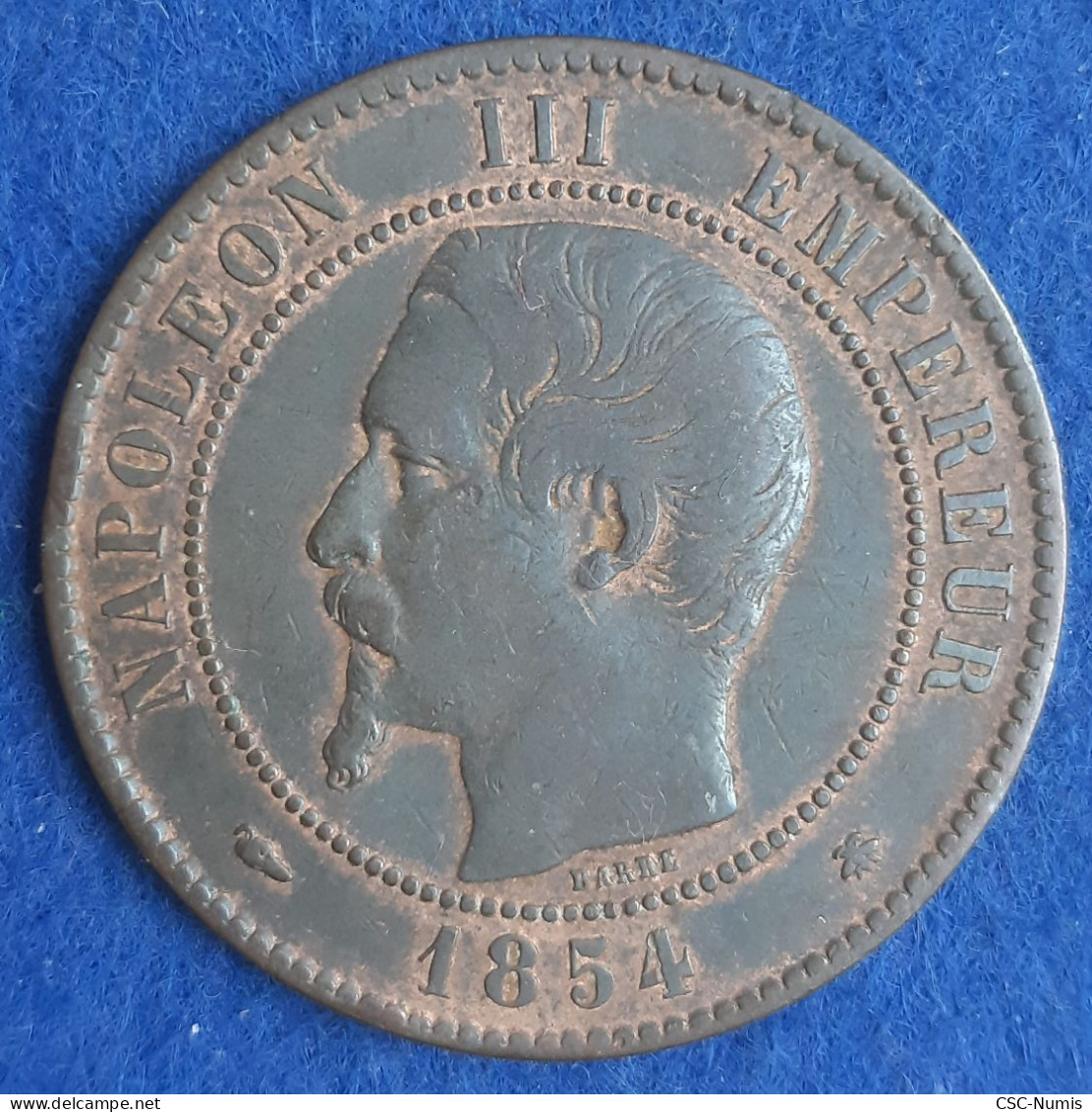 (CG#147) - Napoléon III - 10 Centimes 1854 BB, Strasbourg - 10 Centimes