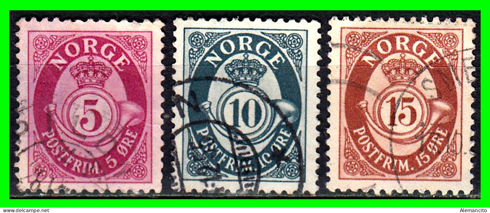 NORUEGA - NORWEY ( EUROPA ) SELLOS DE DIFERENTES AÑOS Y VALORES - Used Stamps