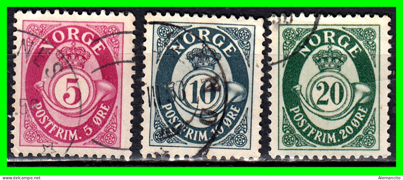 NORUEGA - NORWEY ( EUROPA ) SELLOS DE DIFERENTES AÑOS Y VALORES - Used Stamps