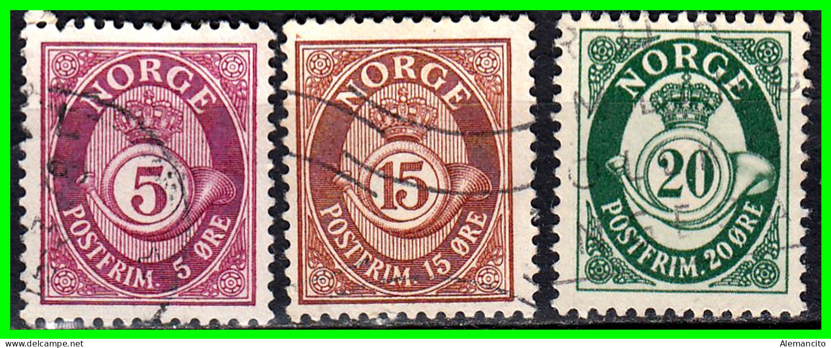 NORUEGA - NORWEY ( EUROPA ) SELLOS DE DIFERENTES AÑOS Y VALORES - Used Stamps