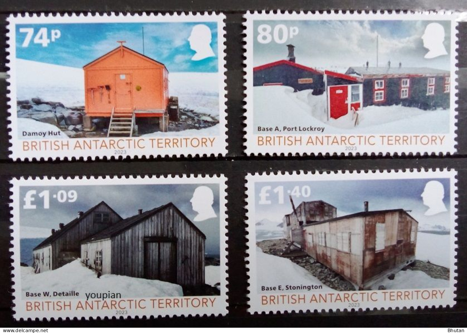 British Antarctic Territories 2023, 30th Anniversary UK Antarctic Heritage Trust, MNH Stamps Set - Neufs