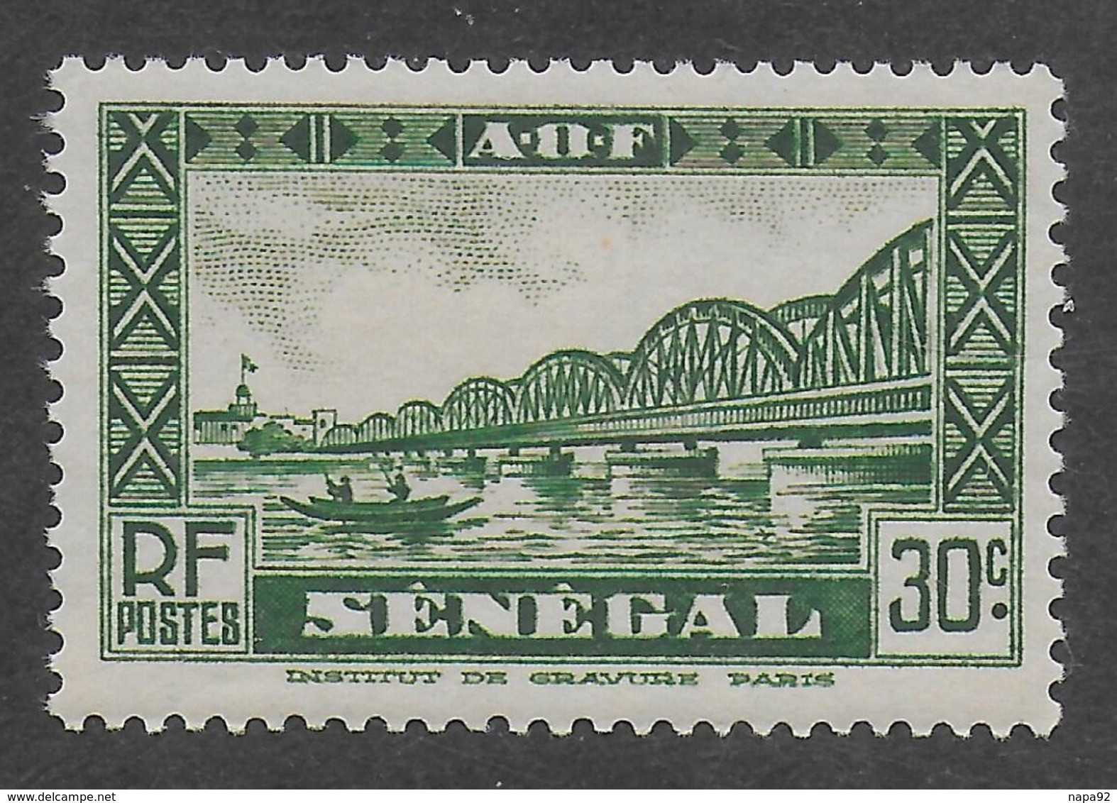 SENEGAL 1935 YT 122** - Unused Stamps