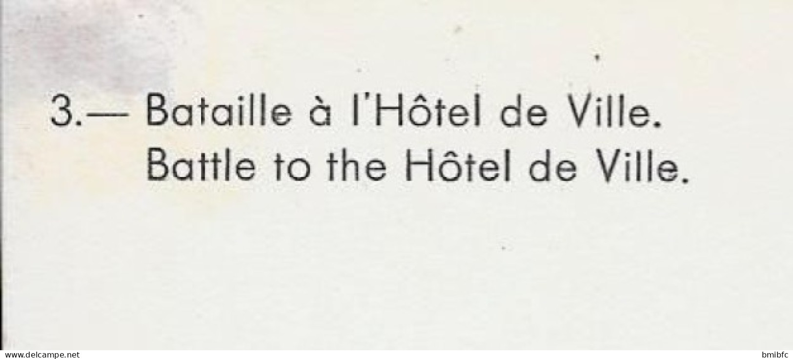 Libération De Paris - Bataille à L'Hôtel De Ville - Weltkrieg 1939-45