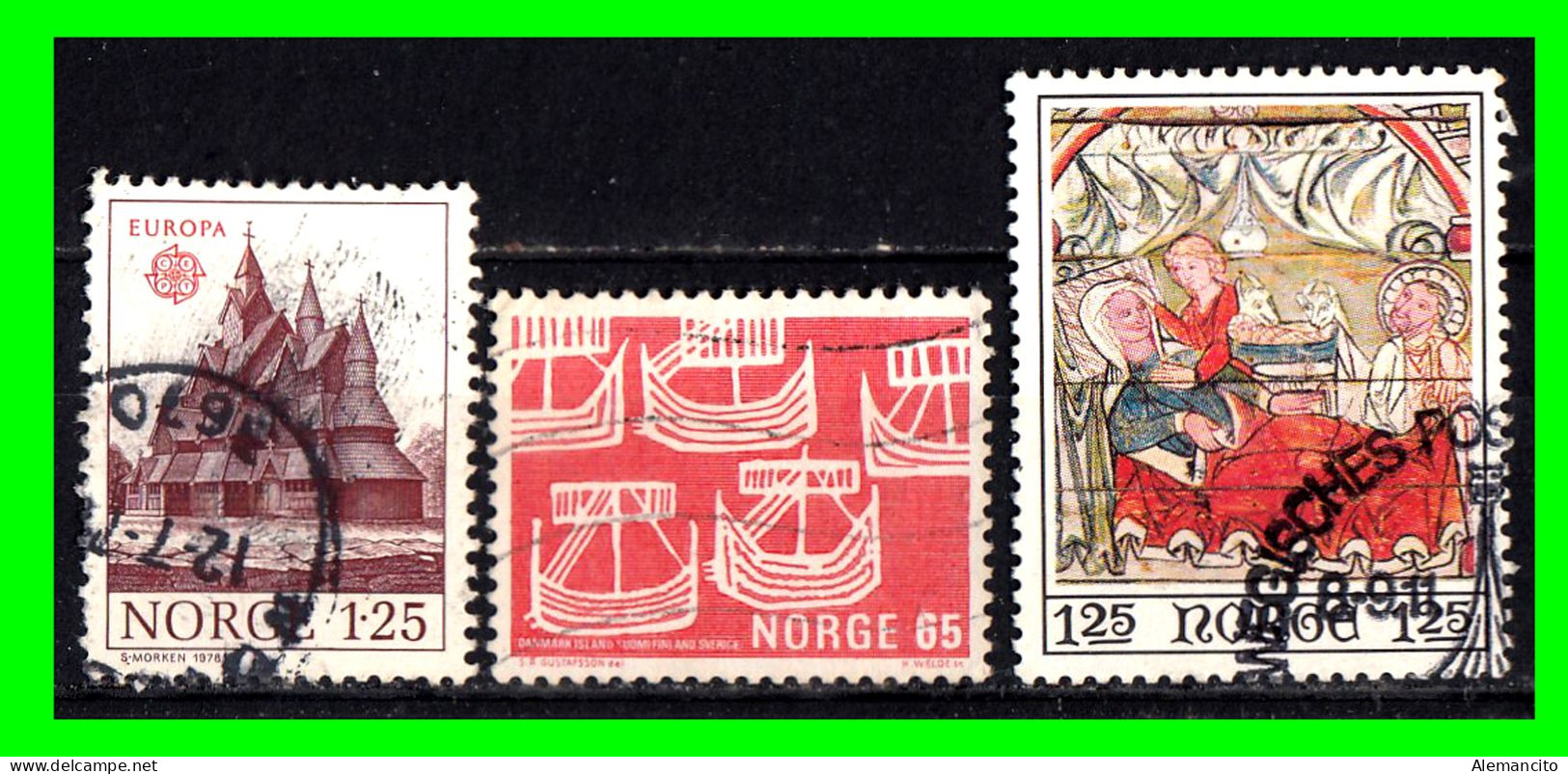 NORUEGA - NORWEY ( EUROPA ) SELLOS DE DIFERENTES AÑOS Y VALORES - Used Stamps