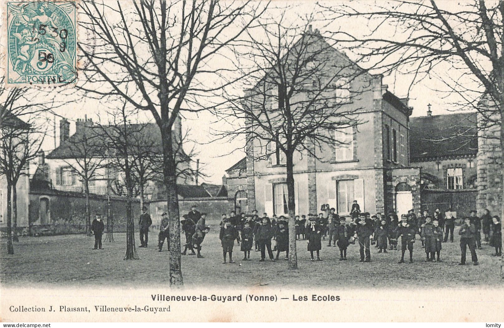 89 Villeneuve La Guyard Les écoles CPA Animation école écoliers - Villeneuve-la-Guyard