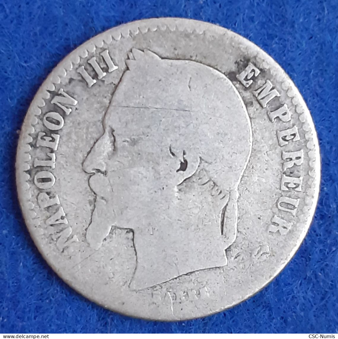 (CG#165) - Napoléon III - 50 Centimes 1865 A, Paris - 50 Centimes