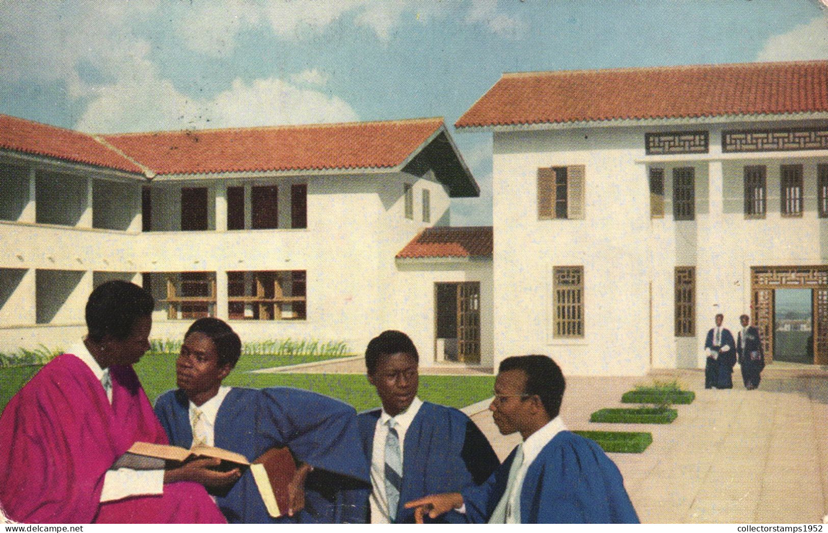 GHANA, UNIVERSITY, ARCHITECTURE, AFRICA, POSTCARD - Ghana - Gold Coast