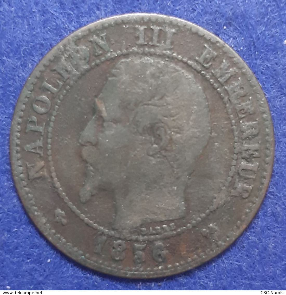 (CG#185) - Napoléon III - 2 Centimes 1856 B, Rouen - 2 Centimes