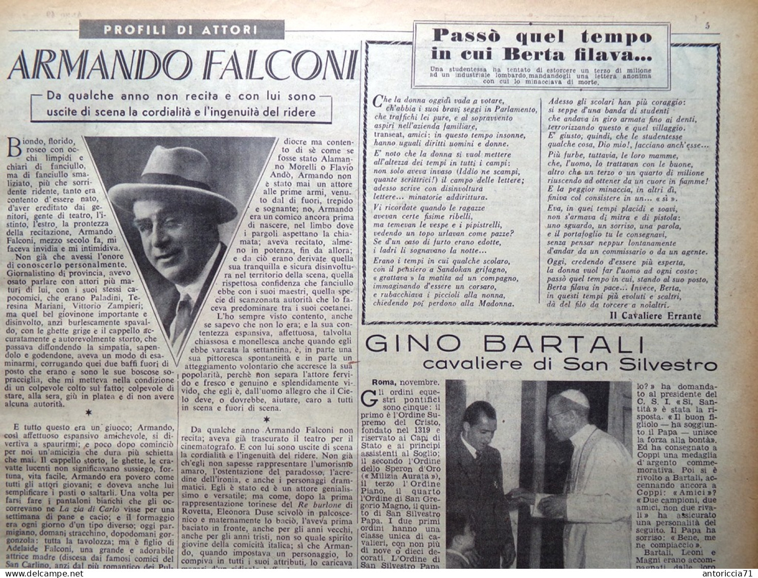 La Domenica Del Corriere 30 Novembre 1947 Nozze Elisabetta D'Inghilterra Falconi - Other & Unclassified