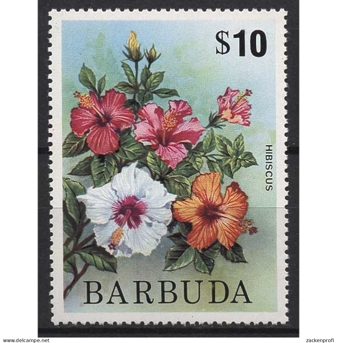 Barbuda 1975 Freimarke Hibiscus 233 Postfrisch - Barbuda (...-1981)