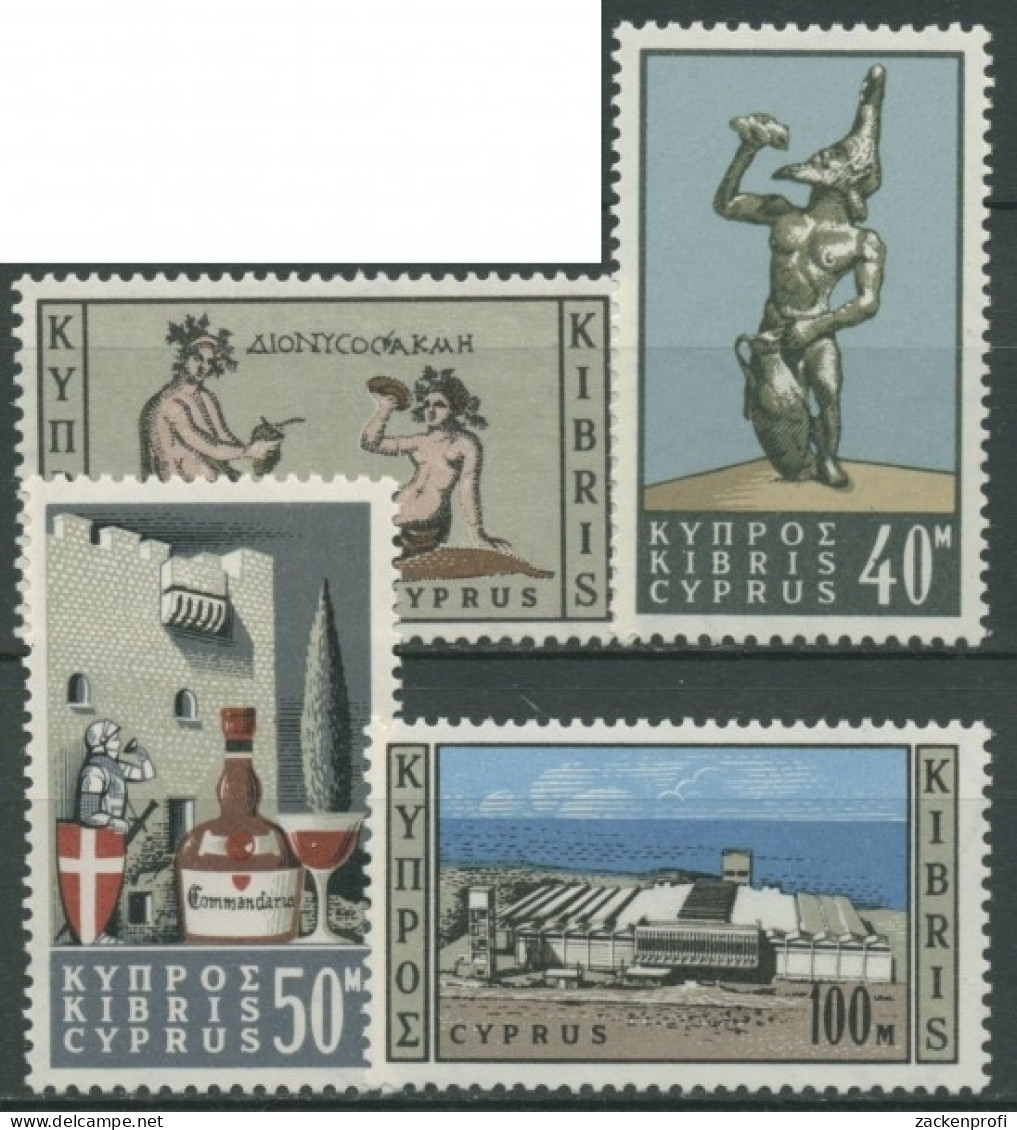 Zypern 1964 Zypriotische Weine 243/46 Postfrisch - Neufs