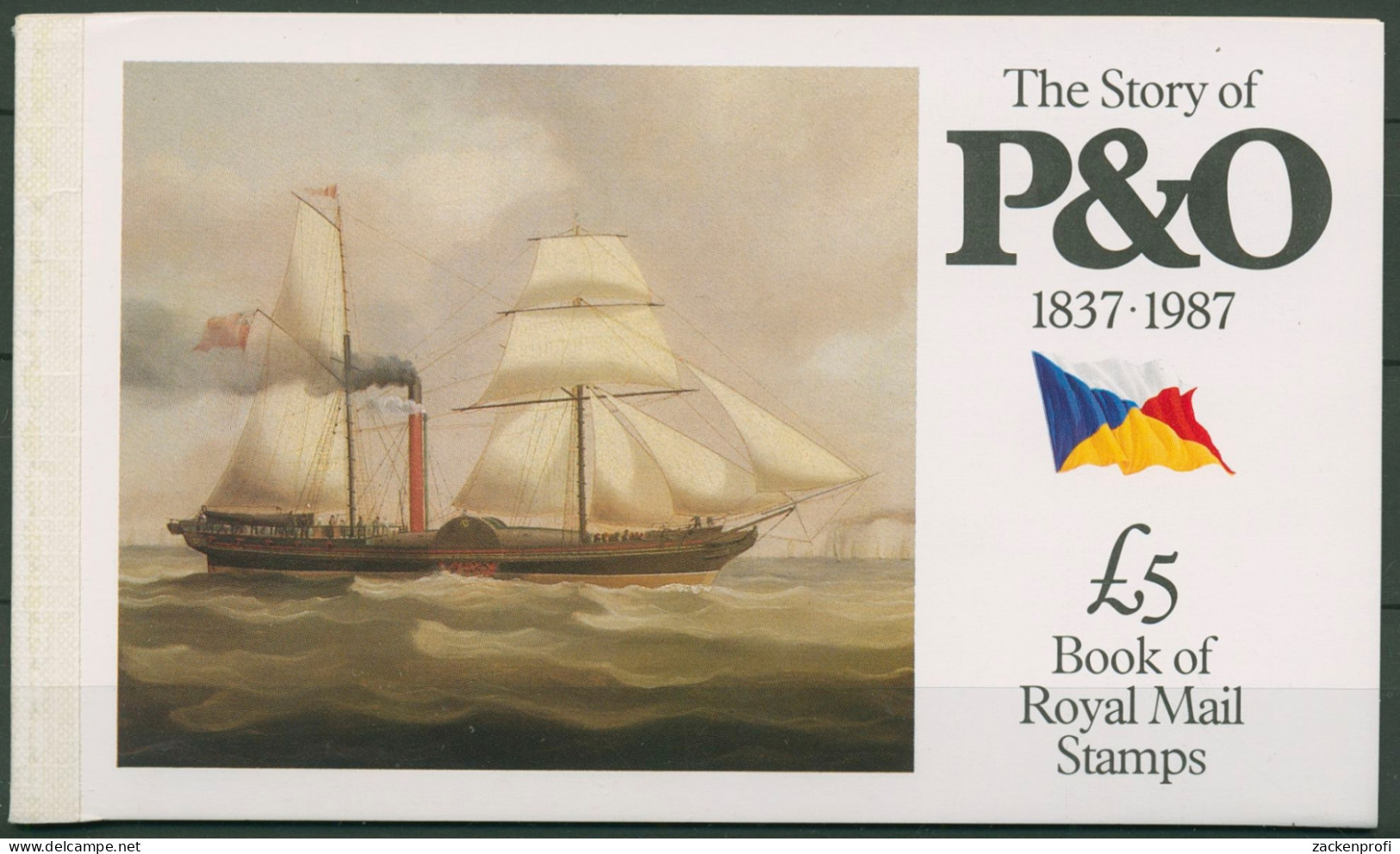 Großbritannien 1987 Story Of P & O MH 80 Postfrisch (D74491) - Booklets