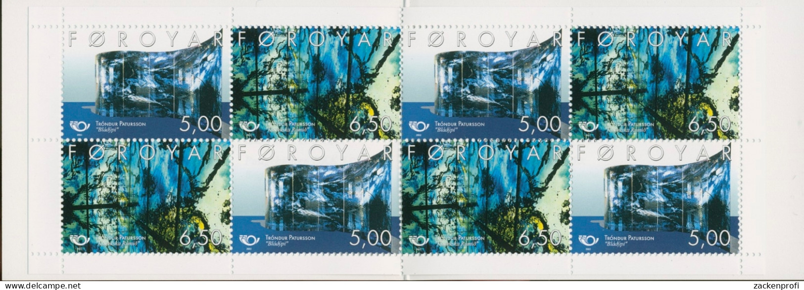 Färöer 2002 NORDEN: Kunst Markenheftchen MH 19 Postfrisch (C17596) - Färöer Inseln