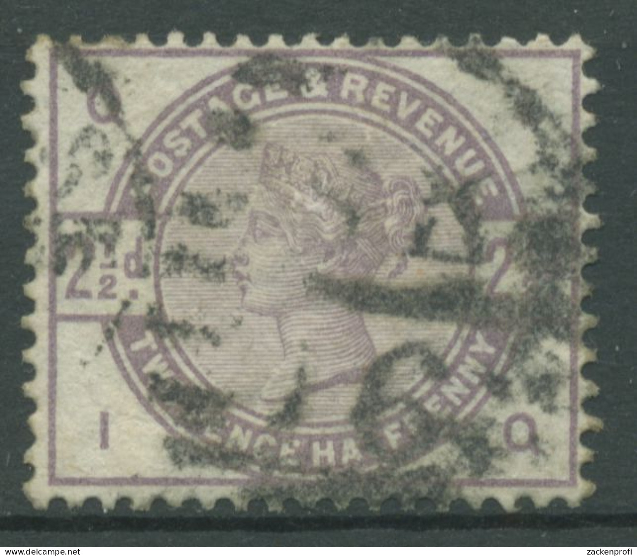 Großbritannien 1883 Königin Victoria 2 1/2 Pence, 75 Gestempelt - Gebraucht