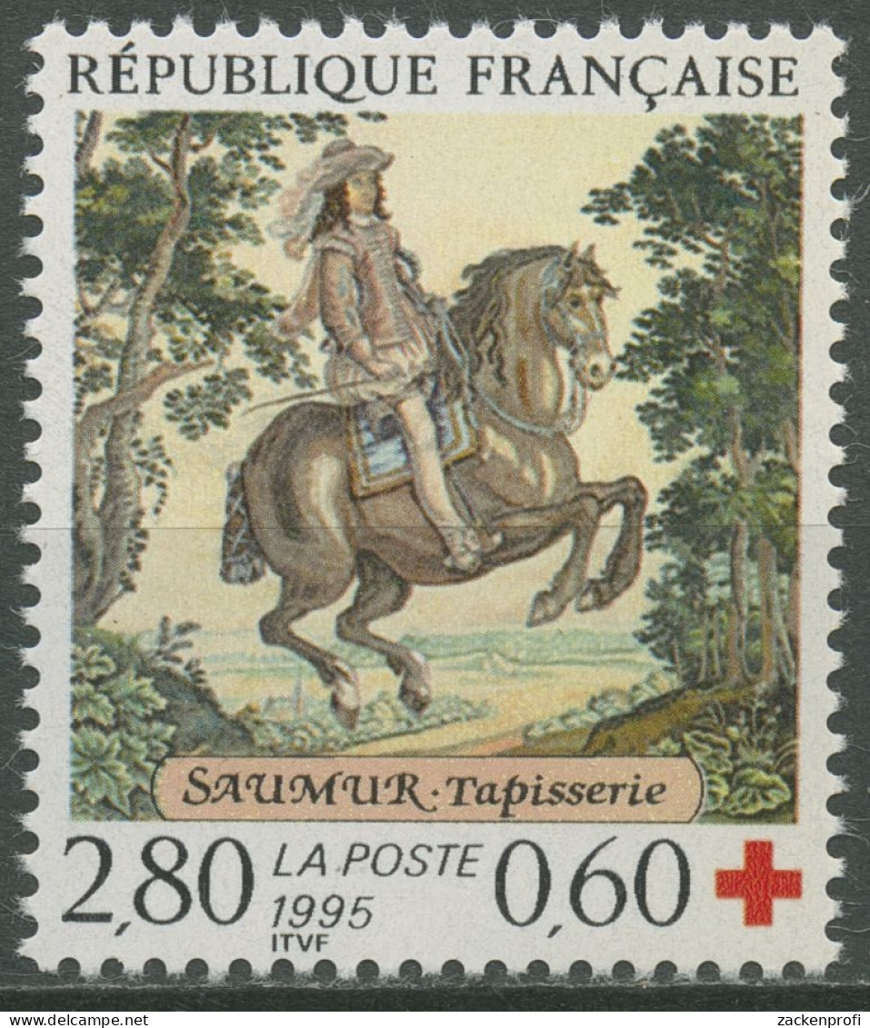 Frankreich 1995 Rotes Kreuz Wandteppich König Louis XIII. 3091 A Postfrisch - Ungebraucht