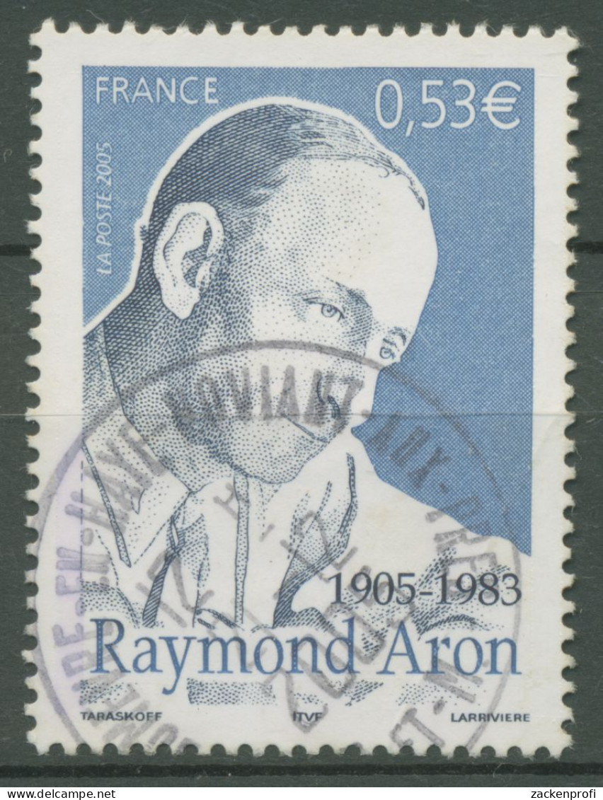 Frankreich 2005 Soziologe Raymond Aron 3996 Gestempelt - Usados