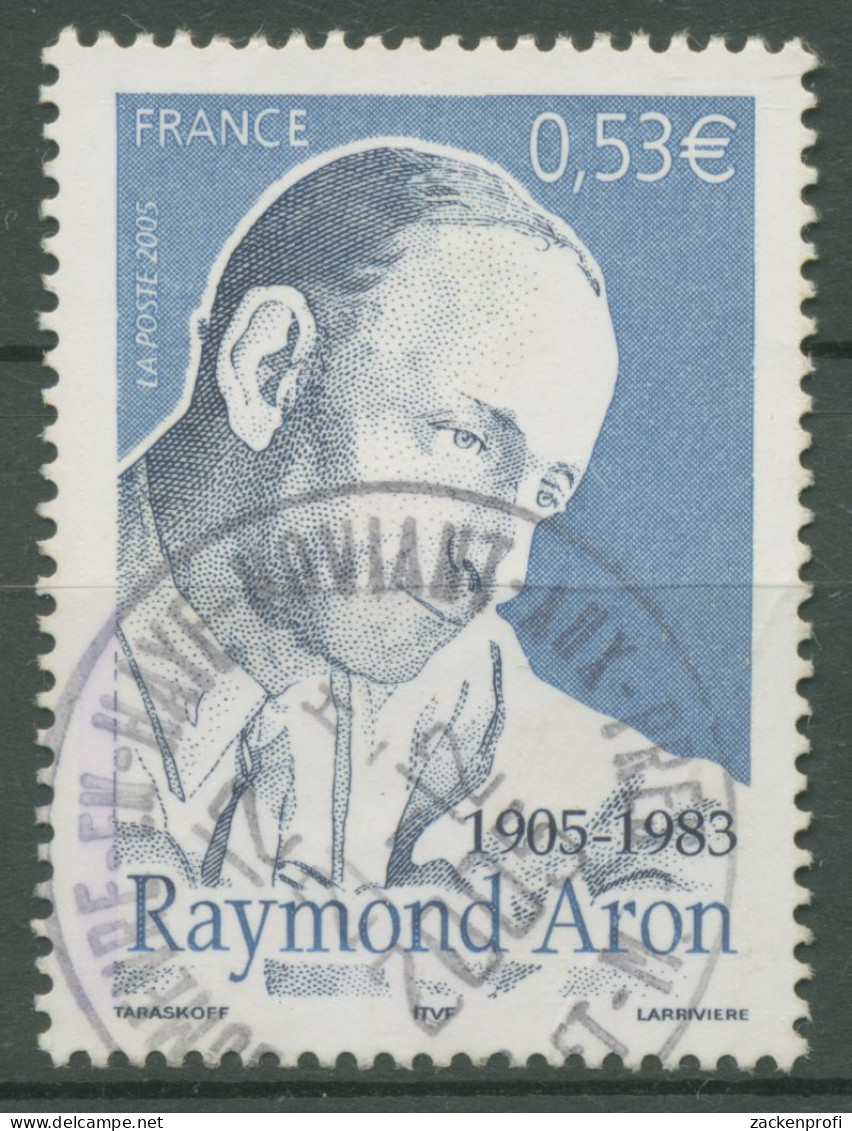 Frankreich 2005 Soziologe Raymond Aron 3996 Gestempelt - Gebraucht