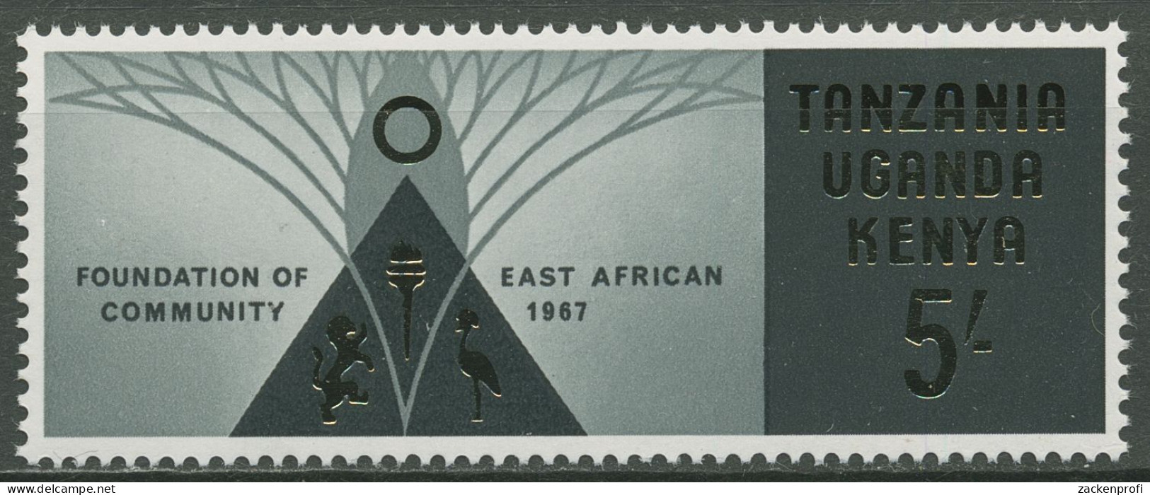 Ostafrikanische Gem. 1967 Gründung Der Ostafr. Gemeinschaft 168 Postfrisch - Kenya, Ouganda & Tanzanie
