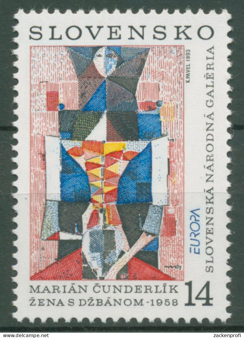 Slowakei 1993 Europa CEPT Kunst Gemälde 174 Postfrisch - Neufs