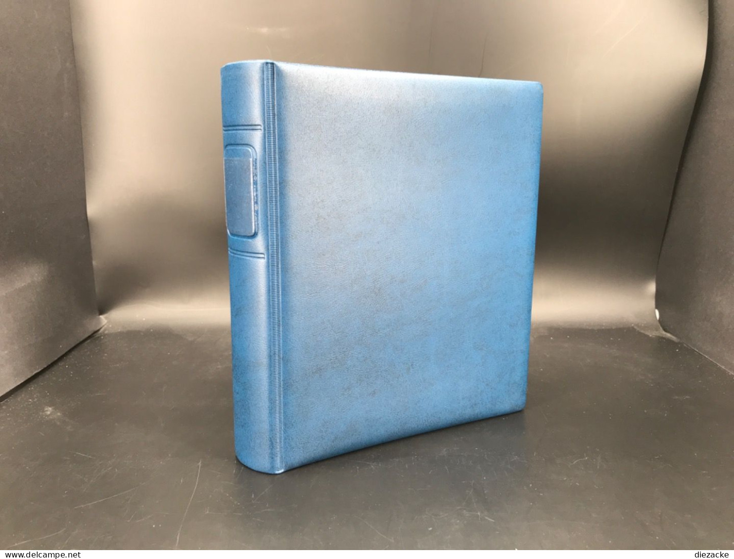 Lindner Postkarten-Album Blau Classic Inkl. 20 Hüllen 1103K-B Neuwertig (8006 - Binders With Pages