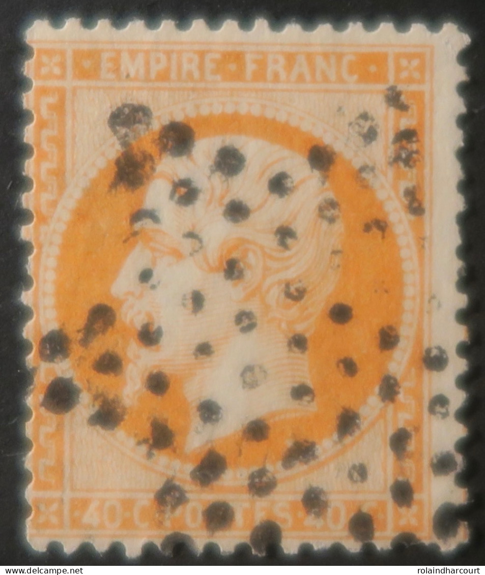 R1311/2945 - FRANCE - NAPOLEON III N°23 - ETOILE MUETTE De PARIS - 1862 Napoléon III.