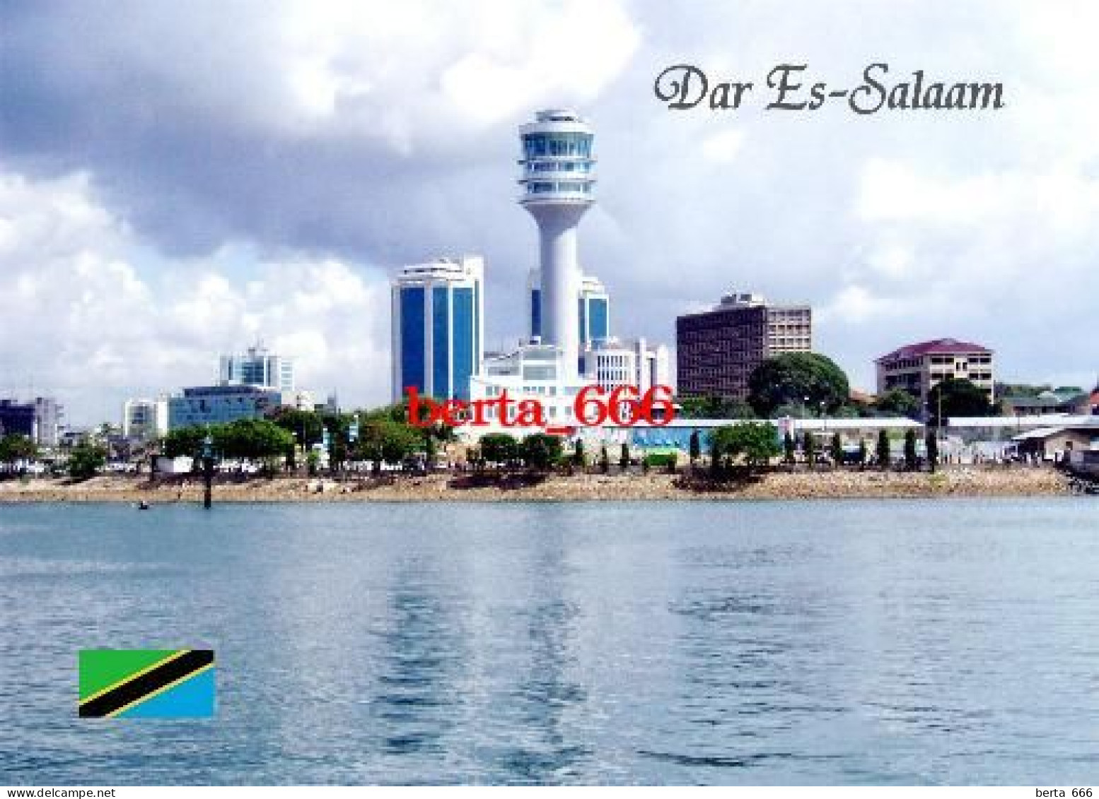 Tanzania Dar Es-Salaam Waterfront New Postcard - Tanzania