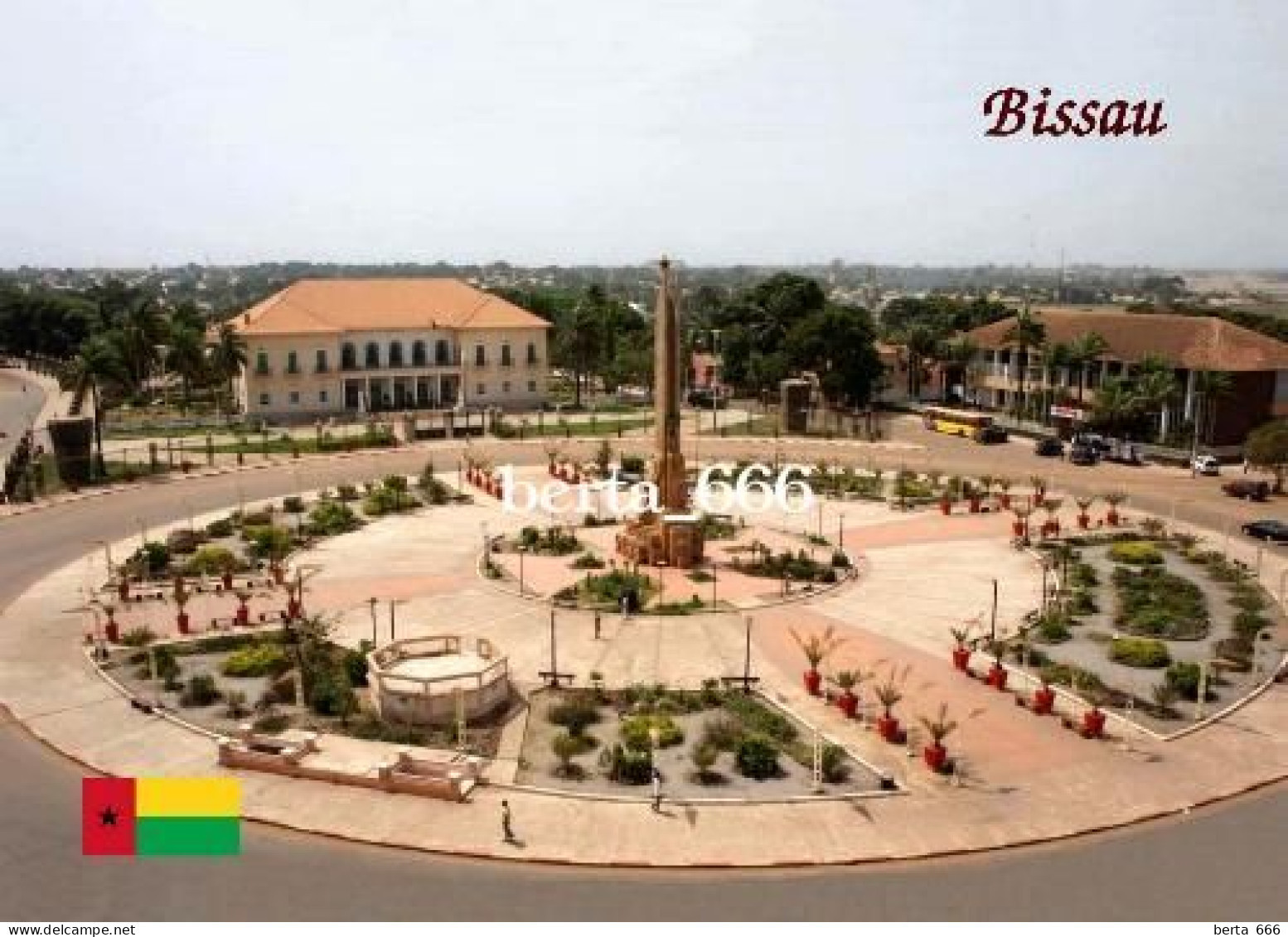 Guinea-Bissau City Independence Monument New Postcard - Guinea-Bissau