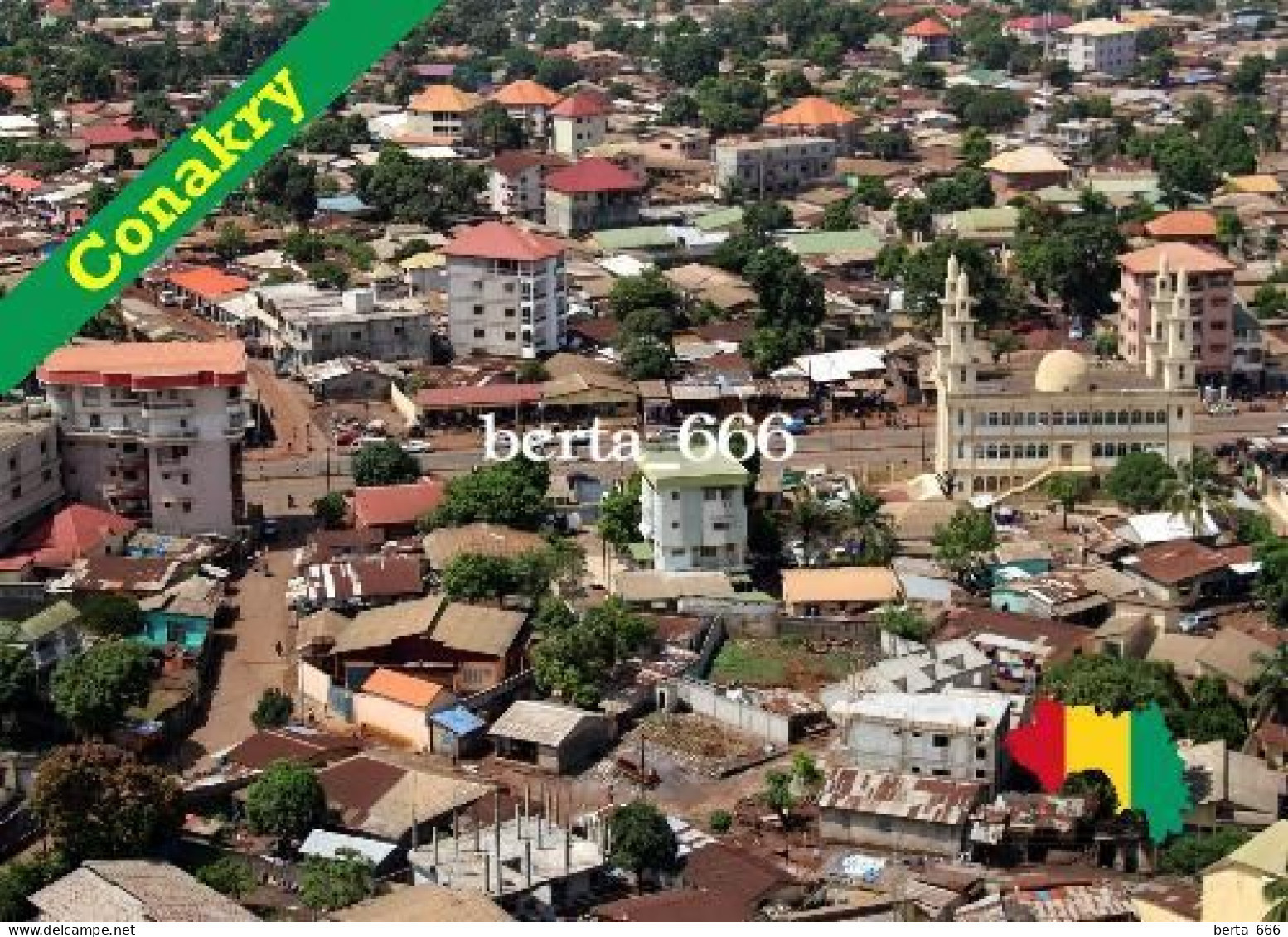 Guinea Conakry Aerial View New Postcard - Guinea