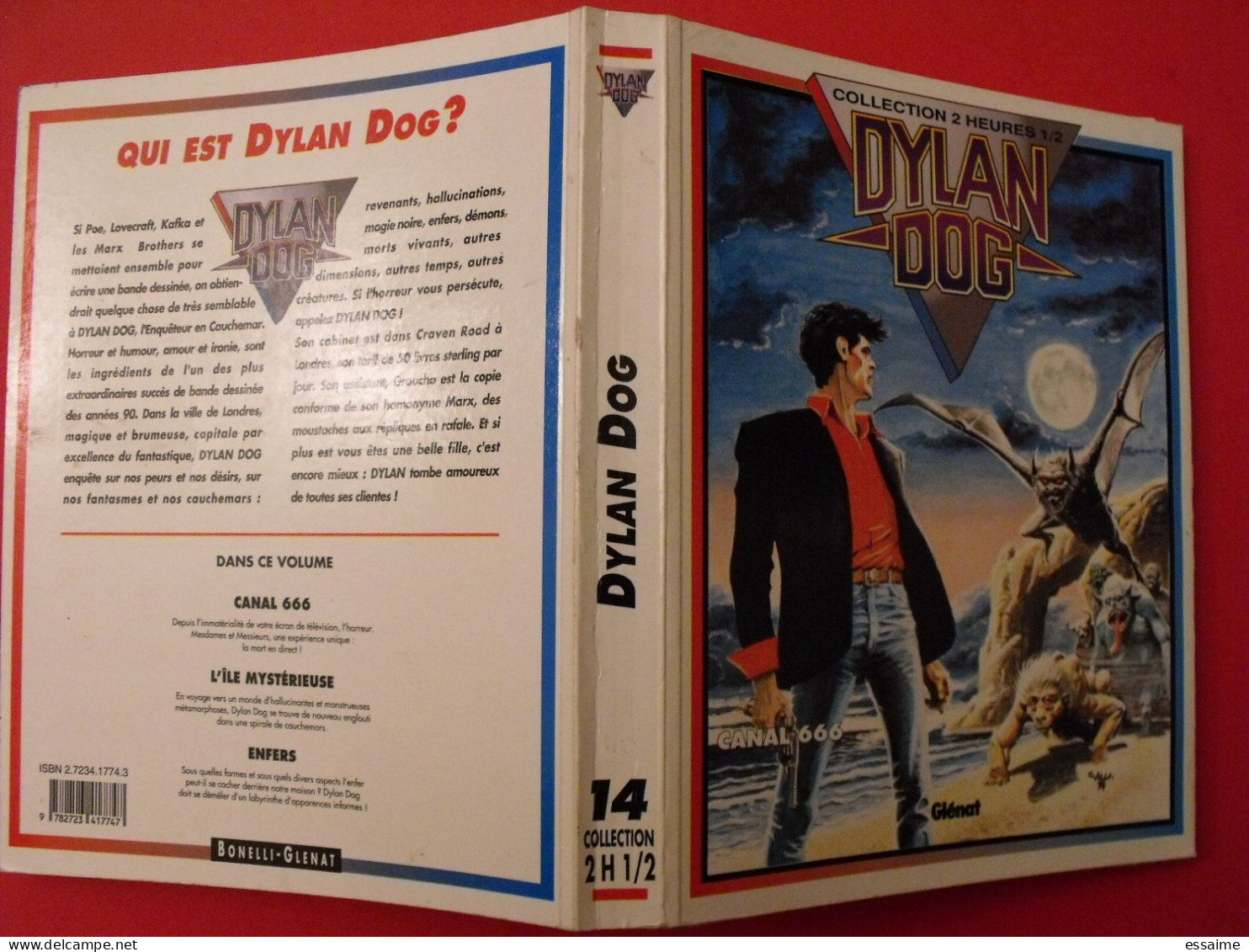 Album Dylan Dog. Canal 666. Glénat Collection 2 Heures 1/2. 1994 - Dylan Dog