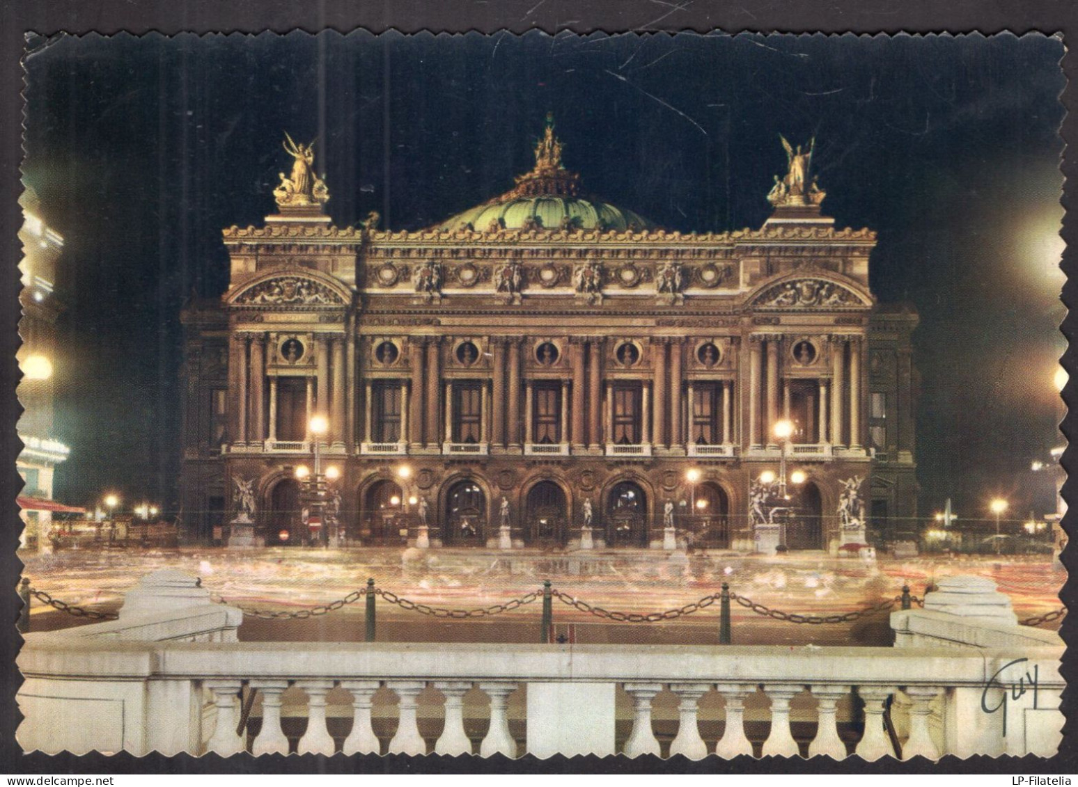 France - Paris - Le Théâtre De L'Opéra Vu De Nuit - Parigi By Night