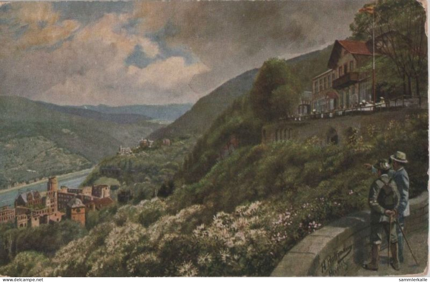 109053 - Heidelberg - Blick Auf Schloss Und Neckar - Heidelberg