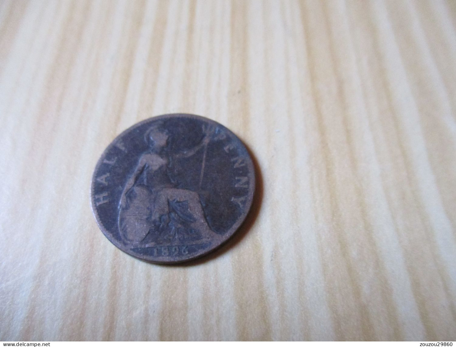 Grande-Bretagne - Half Penny Victoria 1896.N°174. - C. 1/2 Penny