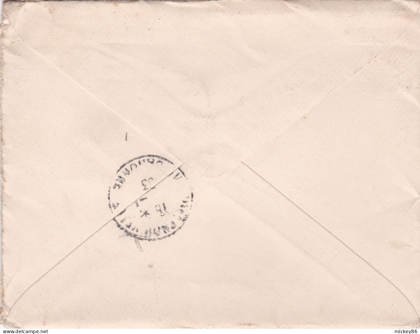 Grande-Bretagne -1933--lettre BUXTON Pour VILLENOUVELLE-31 (France) ..timbres, Cachet Du 2 JAN 1933--SPA HOTEL - Lettres & Documents