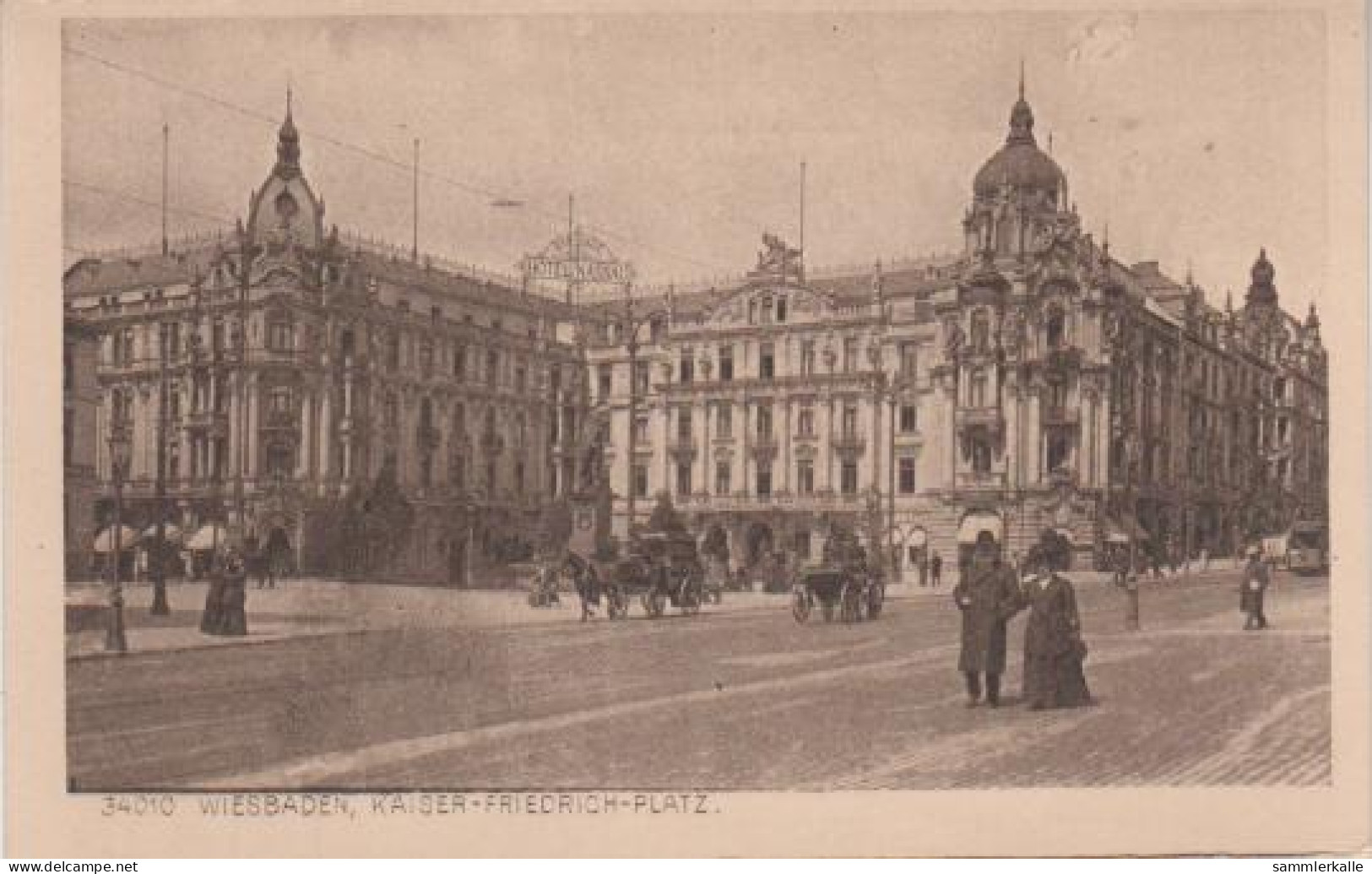 8794 - Wiesbaden - Kaiser-Friedrich-Platz - Ca. 1935 - Wiesbaden