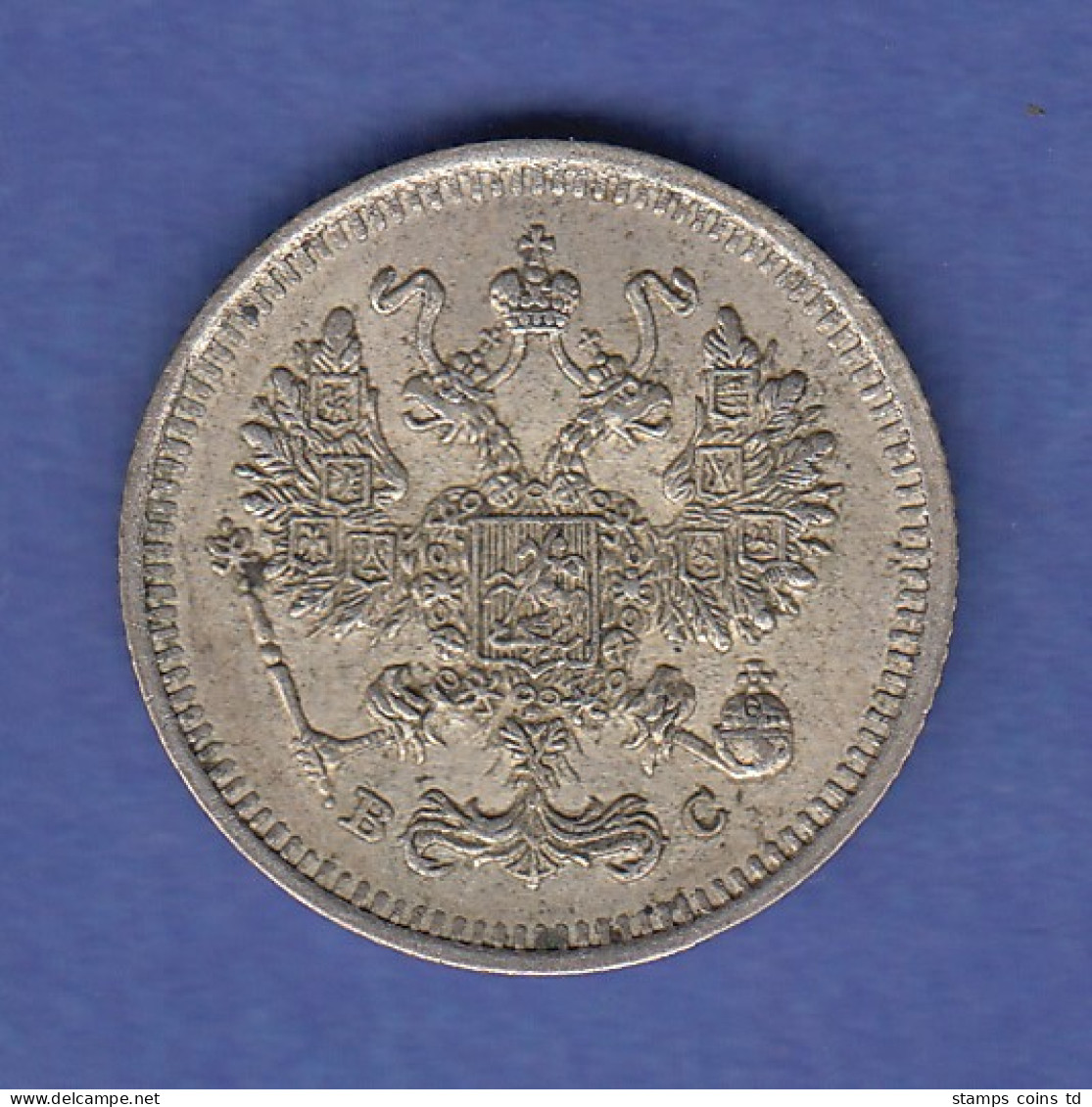Rußland / Russia Silbermünze 20 Kopeken 1913 - Rusia