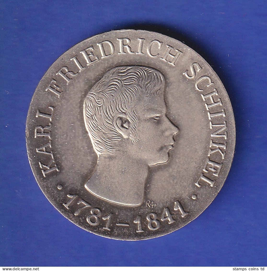 DDR 10 Mark Gedenkmünze 1966 Karl Friedrich Schinkel Stempelglanz Stg  - Otros & Sin Clasificación