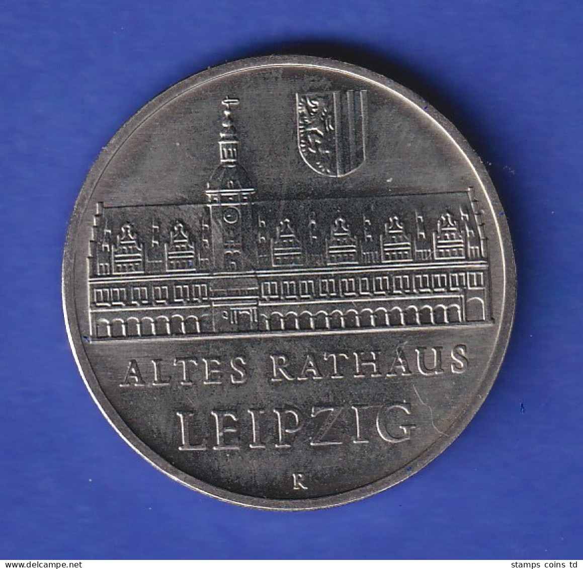 DDR 5 Mark Gedenkmünze 1984 Leipzig Altes Rathaus Stempelglanz Stg - Otros & Sin Clasificación