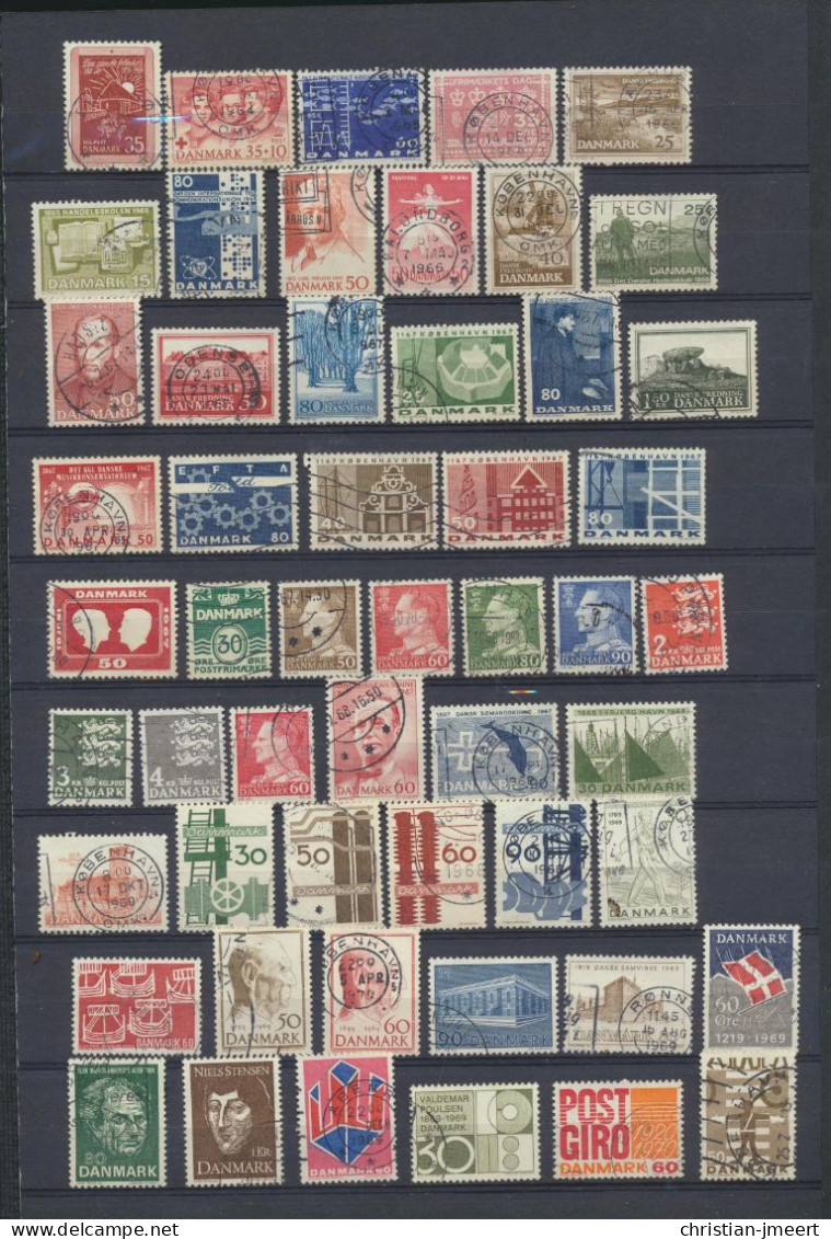 Danemark  Belle Collection 172 Timbres - Collezioni