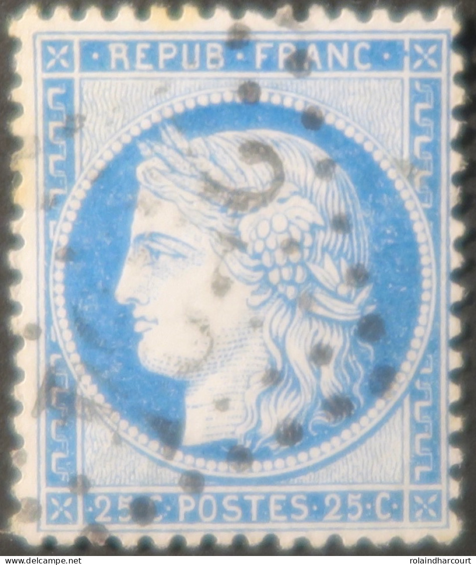 R1311/2953 - FRANCE - CERES >>> N°60B - GC 2534 : MOREUIL (Somme) - Cote (2024) : 50,00 € Hors Oblitération - 1871-1875 Cérès