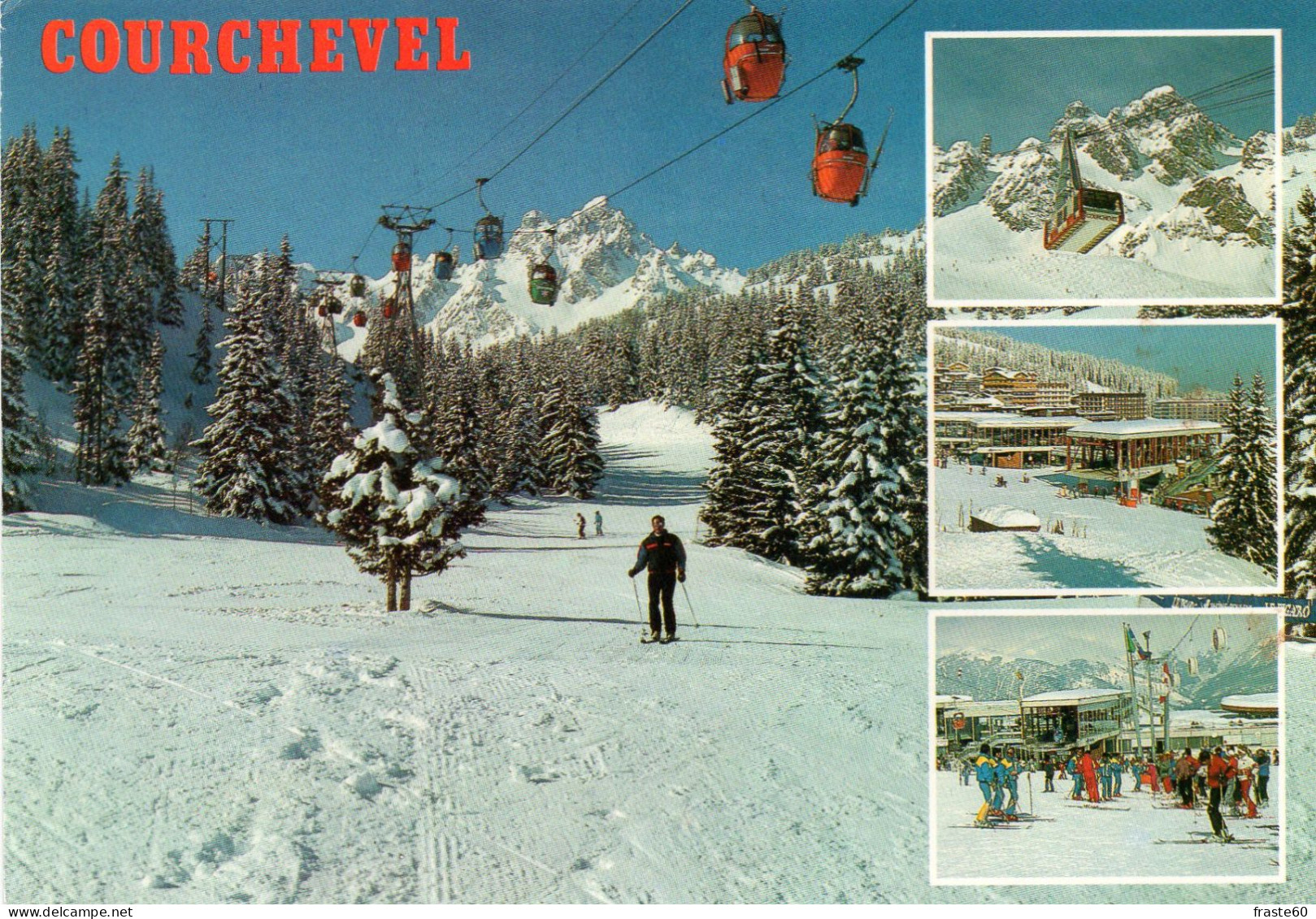 Courchevel - Télécabine De La Saulire Vers Les 3 Vallées - Courchevel