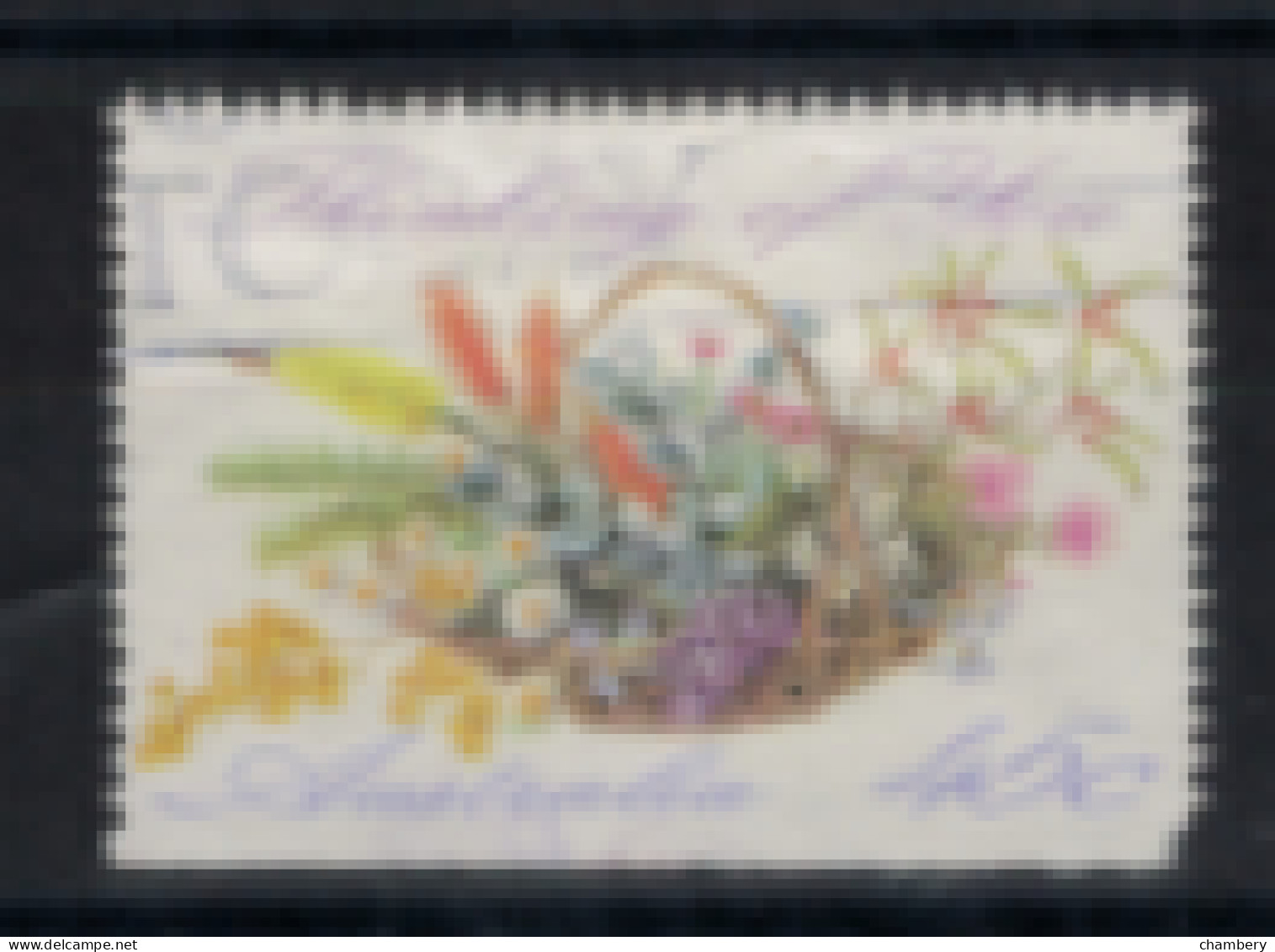 Australie - "Voeux : Corbeille De Fleurs" - Oblitéré N° 1231/a De 1992 - Used Stamps