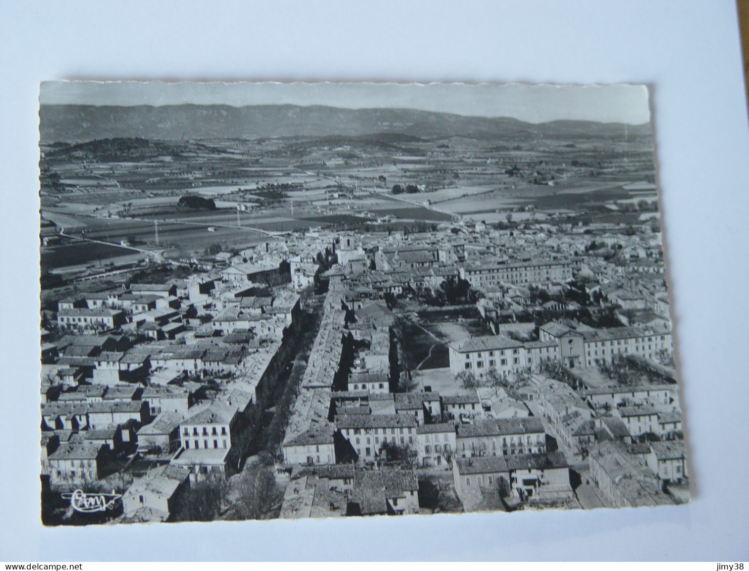 VAUCLUSE-PERTUIS-12037-VUE GENERALE AERIENNE -LE COURS DE LA REPUBLIQUE ED COMBIER - Pertuis